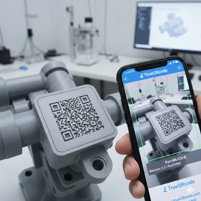 3d Shell Qr Code Printed Into the Part: Why Manufacturers Are Moving to 3D-Printed QR ...