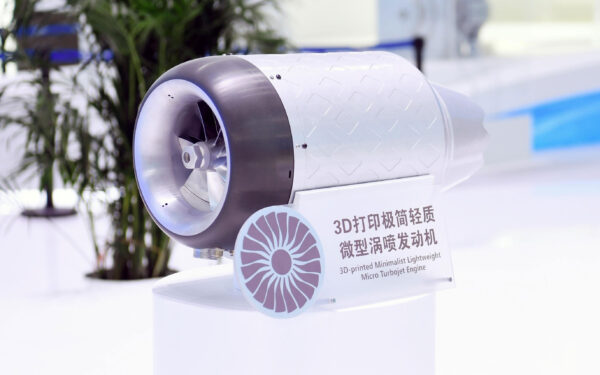 China’s 3D Printed Micro Turbojet Engine Completes Maiden Flight