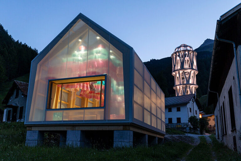 ETH Zurich 3D Prints Recycled Plastic Structure for Swiss Ice Cream