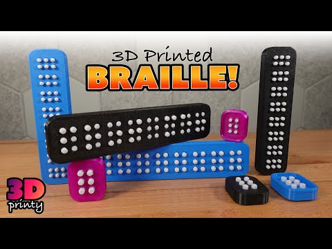 3D Printy Releases Functional Printable Braille Cells for Tactile ...