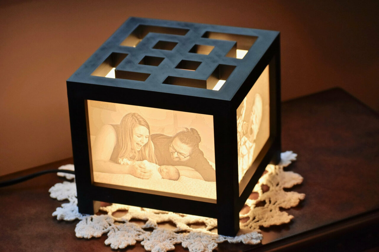 3d printed Lantern lamp picture