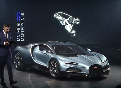 Bugatti Utilizes Divergent’s AM for Tourbillon Hypercar