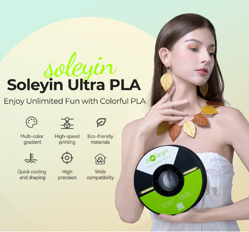 Creality Unveils Soleyin Filament Brand for Faster and Eco-Friendly 3D Printing