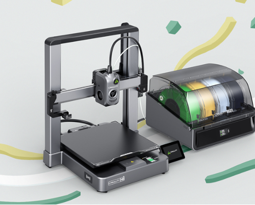 Creality Hi Combo Launches March 11 - High Speed Multicolor 3D Printing