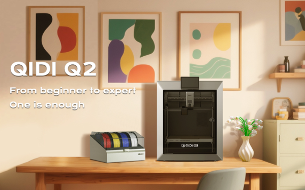 QIDI Launches Q2 3D Printer for Home Users with Industrial-Grade Features