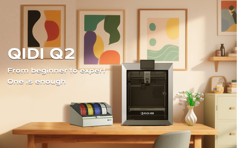 QIDI Launches Q2 3D Printer for Home Users with Industrial-Grade Features