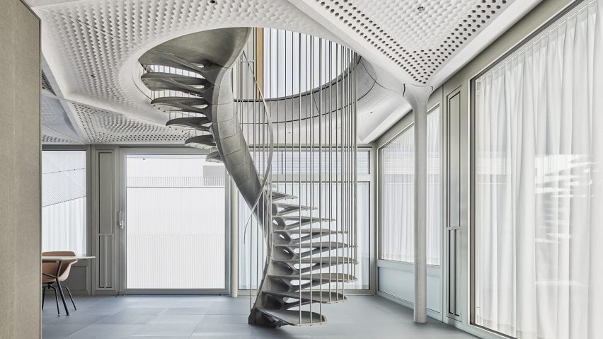 ETH Zurich Unveils Innovative Reusable Concrete Staircase with 3D Printed Moulds