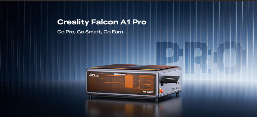 Creality Falcon A1 Pro Set to Launch in August with Smarter, Faster 20W Laser Engraving