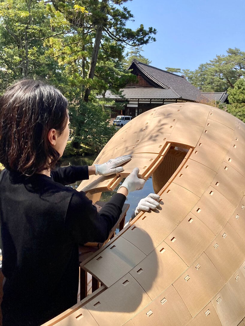 All-Wood Tower Near Tokyo Fuses Modern Design, Japanese Tradition