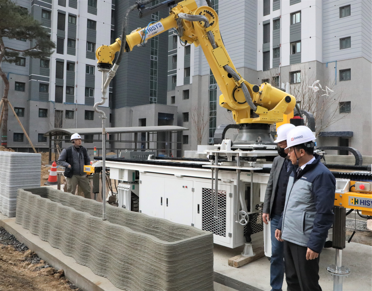 Bando Construction Introduces Korea's First 3D Printed Construction ...