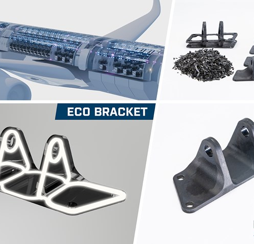 3D Printed Eco Bracket Lightens Aircraft and Lowers Costs