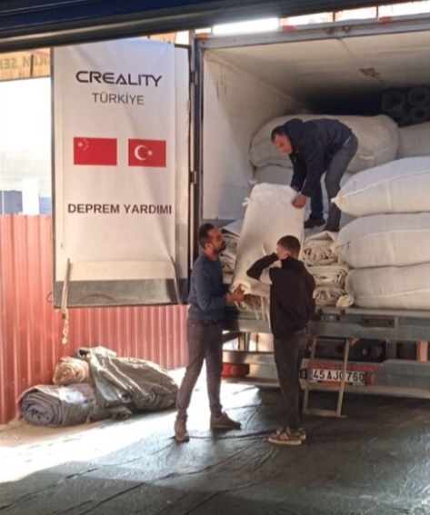 Unloading the aid