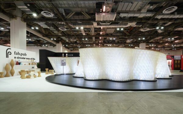 Sugar-based 3D Printed Pavilion Revealed in Singapore