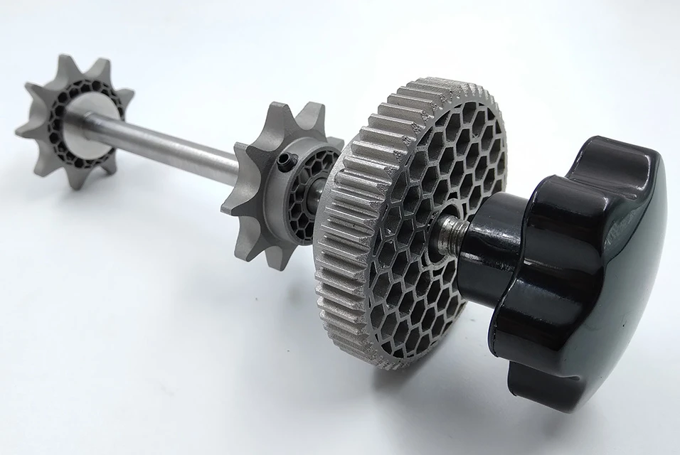 3D printed gears and sprockets