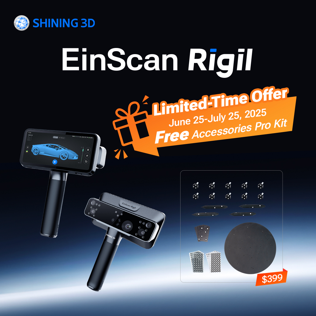 EinScan Rigil limited time offer