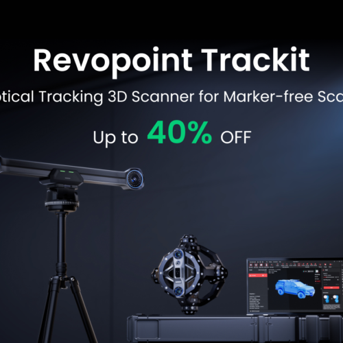 Revopoint Trackit Launches on Kickstarter with Marker-Free 3D Scanning