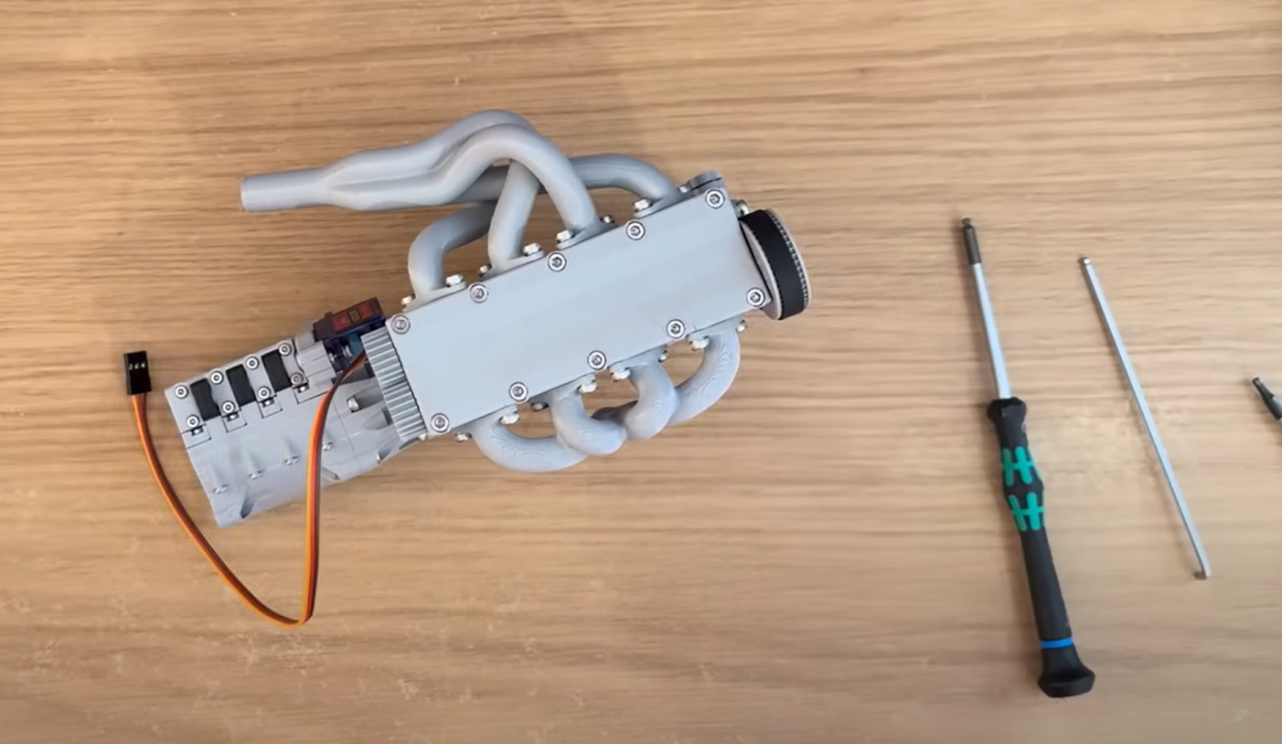 YouTuber 3D Prints Miniature Transmission