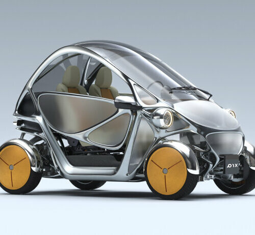 3D Printed Robo-EV: A Micro Metal Car with AI for Emotional Support