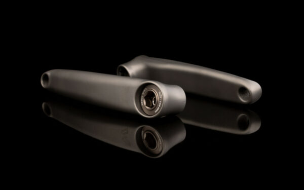 3D Printed Titanium Cranks Now Available for Electric Mountain Bikes