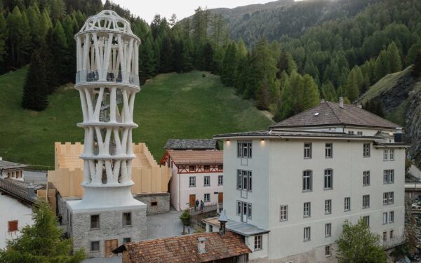 30-Meter 3D Printed Tor Alva Tower Unveiled in Swiss Alps
