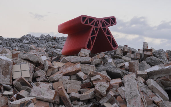 BENTU Design 3D Prints Street Furniture From Demolished Urban Village Waste