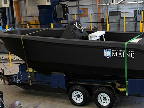 largest 3d printed boat umaine