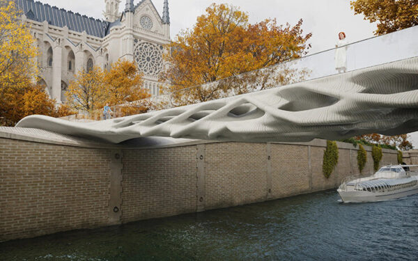 3D Printed Modular Bridge Displayed at Venice Exhibition Features Demountable Design