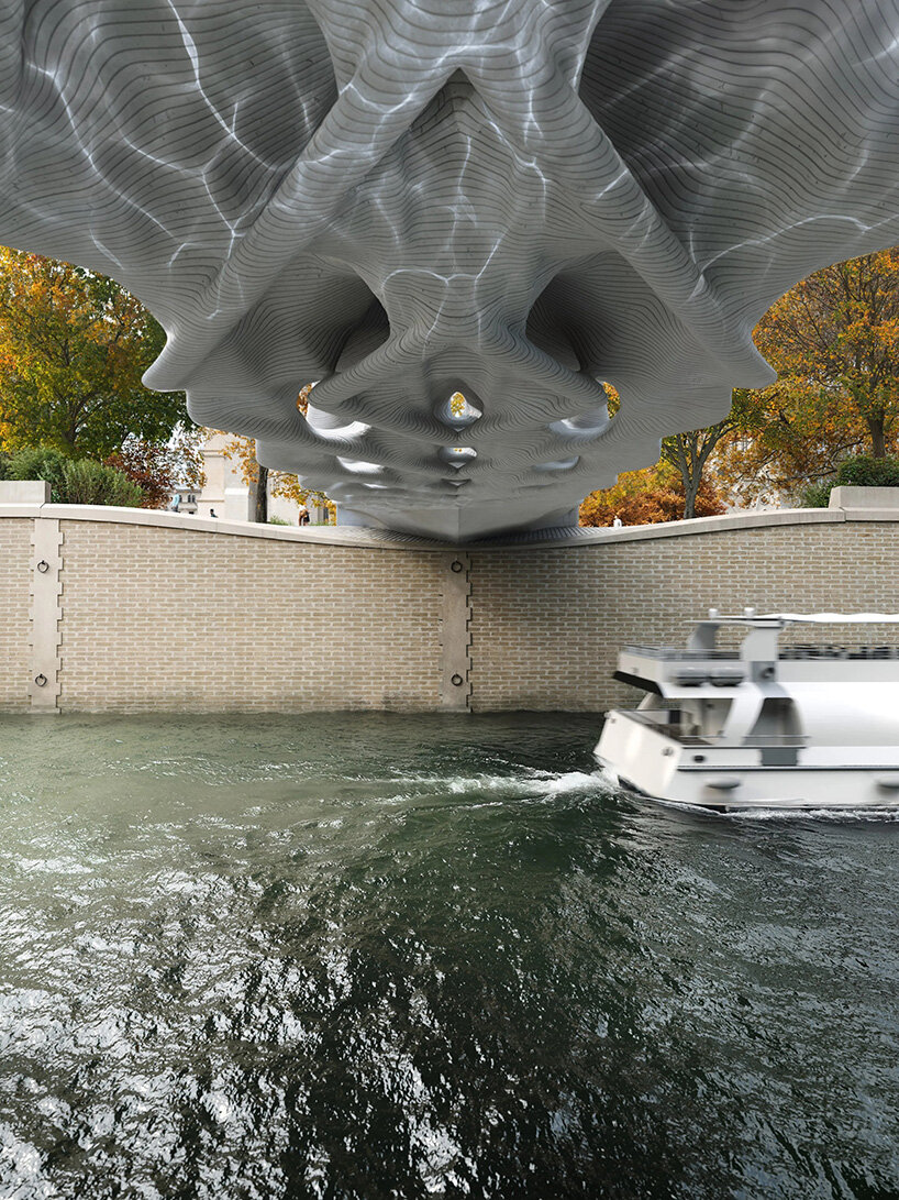 3D Printed Modular Bridge Displayed at Venice Exhibition Features Demountable Design