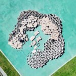 3D Printed Flower-Shaped Amphitheater Blooms on Venice's San Servolo Island
