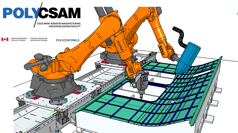 NRC & Polycontrol Opens Cold Spray AM Research Facility