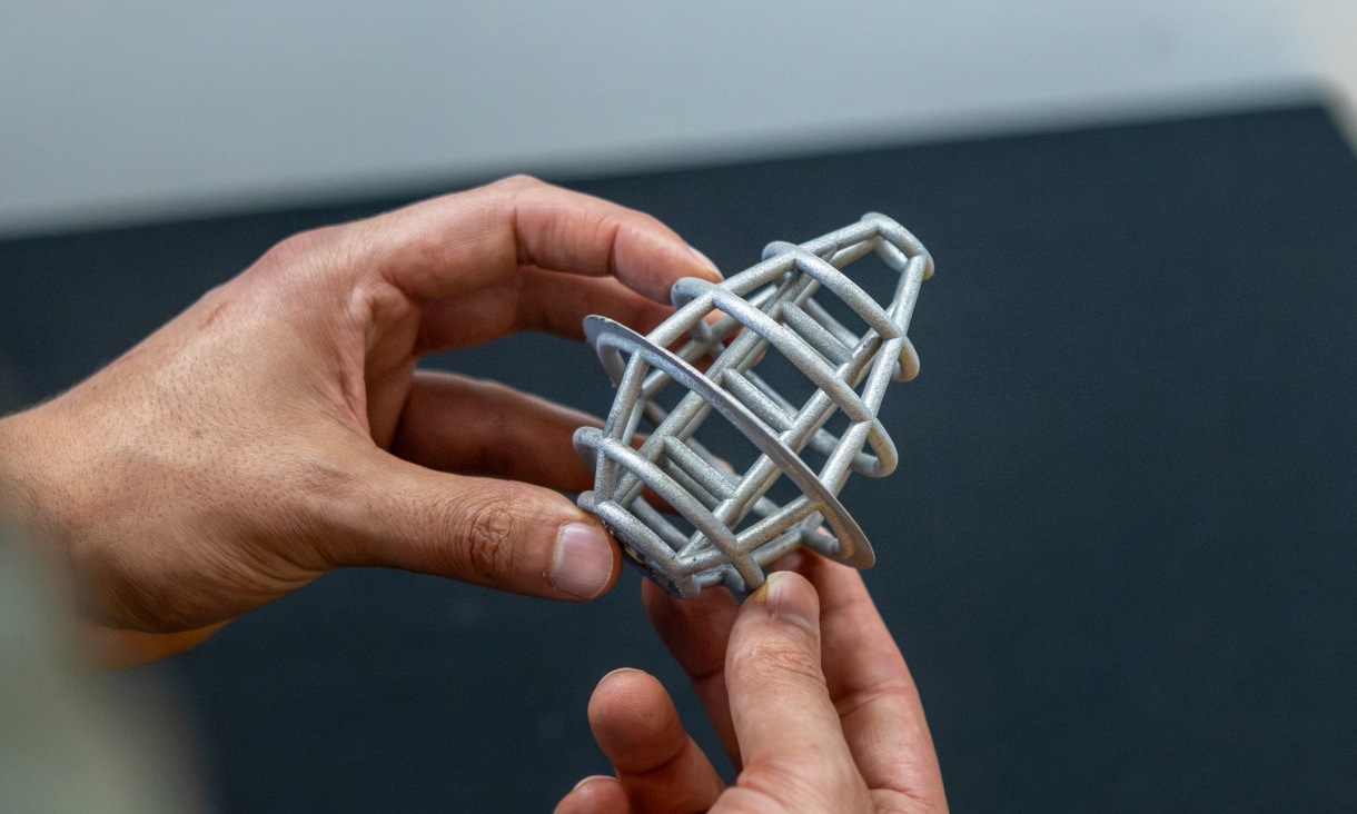 3D printed titanium marine buoy used in RMIT testing