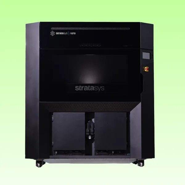 Stratasys F870 large-format FDM printer, front view