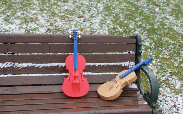 3D Printed Violins for the Lots